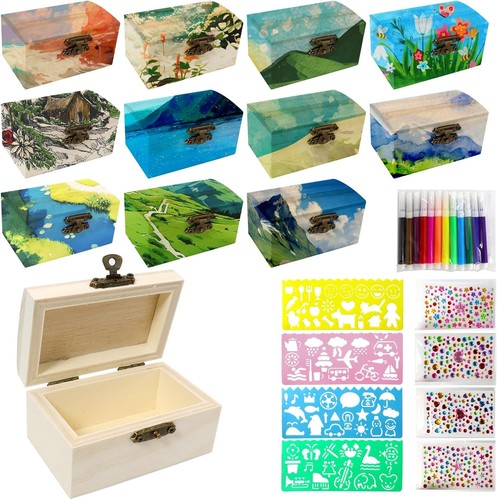 Holzkiste klein stück diy - klein,