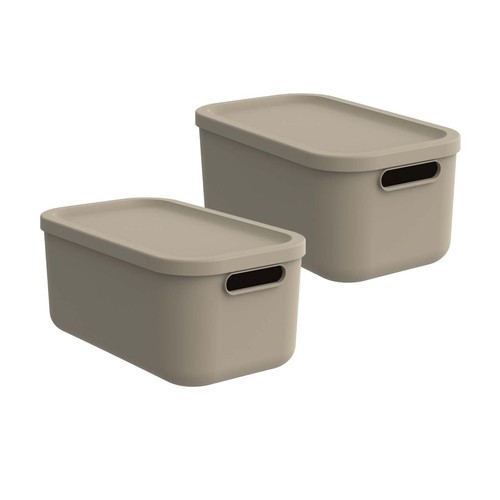Rotho 2er set aufbewahrungsbox - rotho, 2er-set