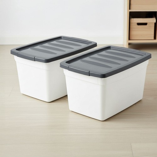 60l aufbewahrungsbox mit - aufbewahrungsbox,