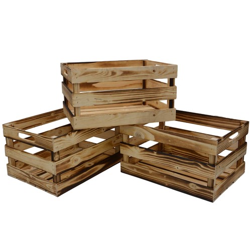 Unus holzkiste 3er set - unus®,