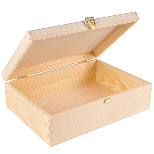 Holzkiste klein mit deckel - holzkiste,