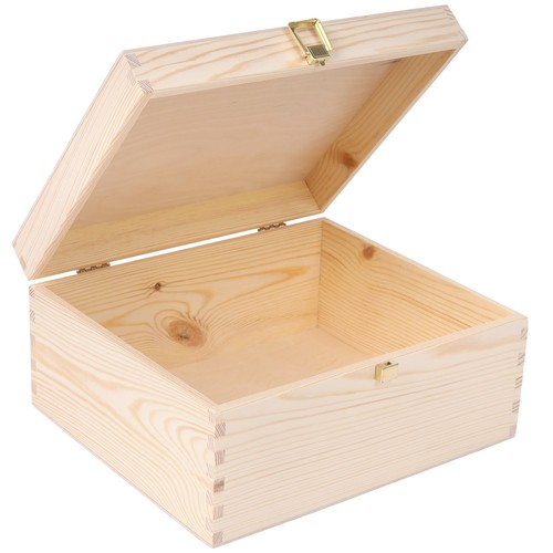 Holzkiste klein mit deckel - holzkiste,