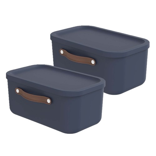 Rotho 2er set aufbewahrungsbox - rotho, 2er-set