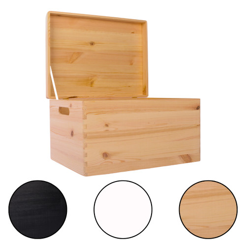 Holzkiste mit decke - holzkiste,