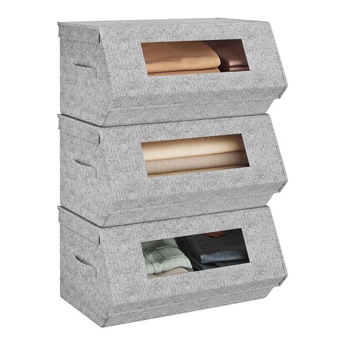 Stapelbare aufbewahrungsbox - stapelbare,