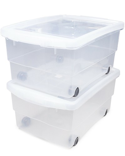 Rollbox mit deckel 80l - 2x,