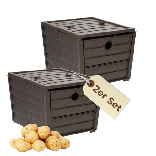 2er set kartoffelkiste - set,