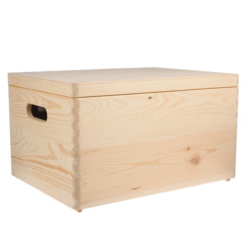 Stapelkiste aus holz - holz, mit
